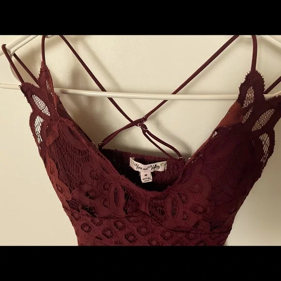 Maroon Romper - Picture 4 of 5